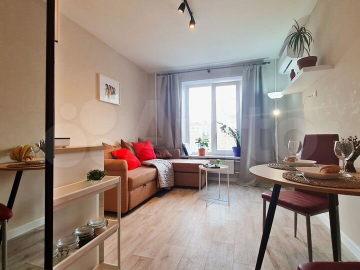 Квартира-студия, 16,9 м², 3/9 эт.