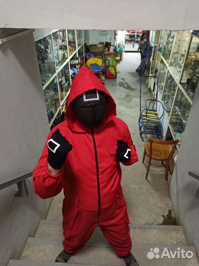 Новогодний костюм Кальмара 50 размер