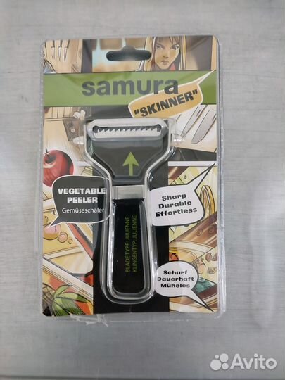 Овощечистка С зубчатым лезвием 