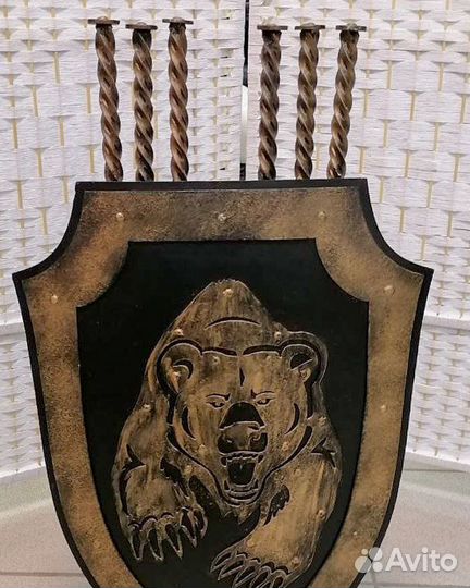 Подставка под шампуры / шампуры