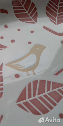 Блюдо с птичкой новое