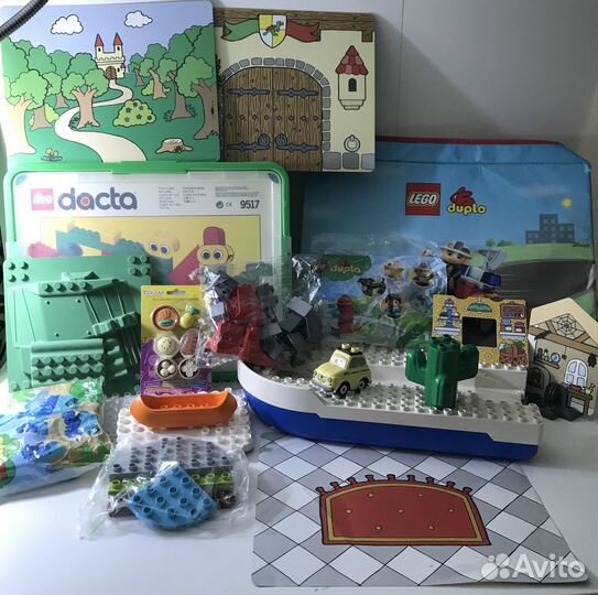 Коробка Лего Дупло