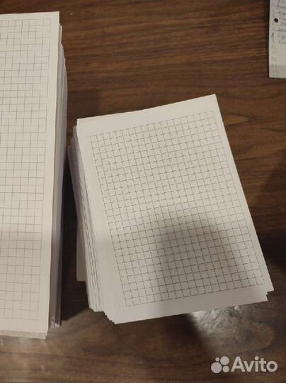Блоки для блокнотов А6