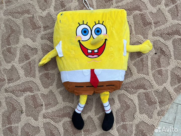 Мягкая игрушка спанч Боб большой
