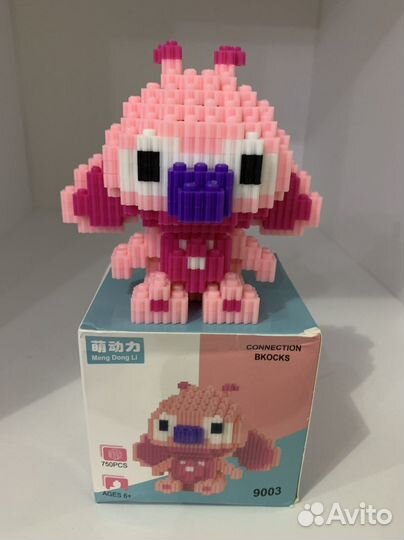 3D конструктор, Ангел розовый, 750 деталей