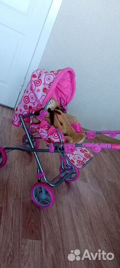 Коляска кукольная