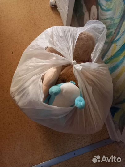 Мягкие игрушки пакет, чистые