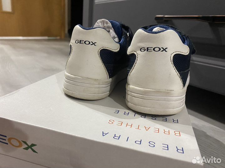 Кеды для мальчика geox 30 размер кожаные