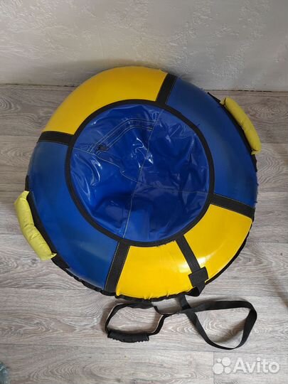 Тюбинг-плюшка для снега