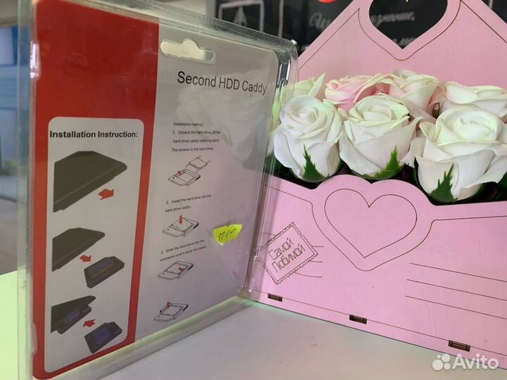 Переходник opty bay для SSD вместо DVD