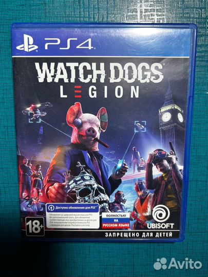 Watch dogs legion русская версия ps4