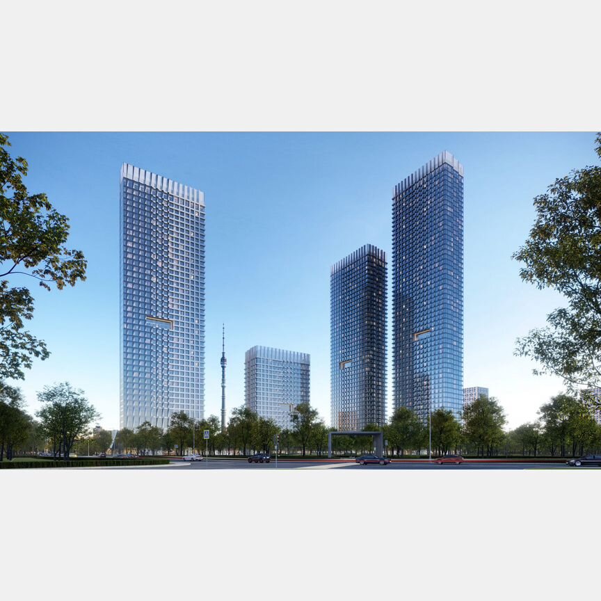 Квартира-студия, 32,3 м², 35/55 эт.