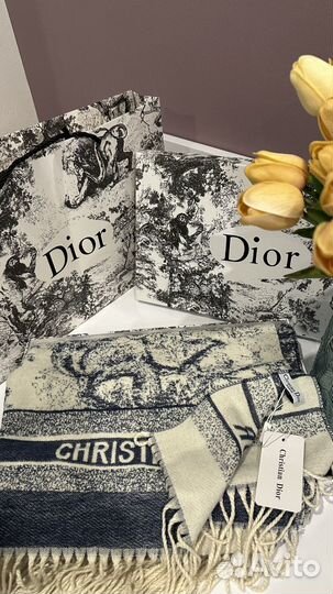 Шарф кашемировый женский Dior
