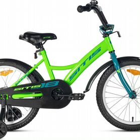 Велосипед sitis wind 18" (2024) Yellow-Green Kra448