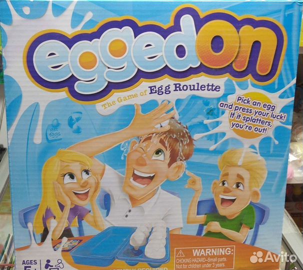 Яичная рулетка настольная игра