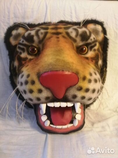 Голова тигра папье-маше