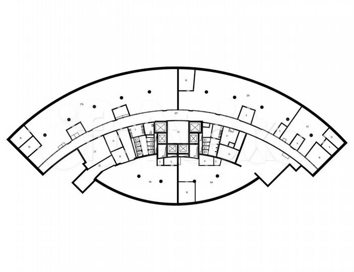 Сдам офисное помещение, 2686 м²
