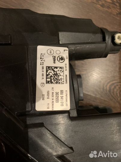 Фара skoda rapid 2020 передняя левая