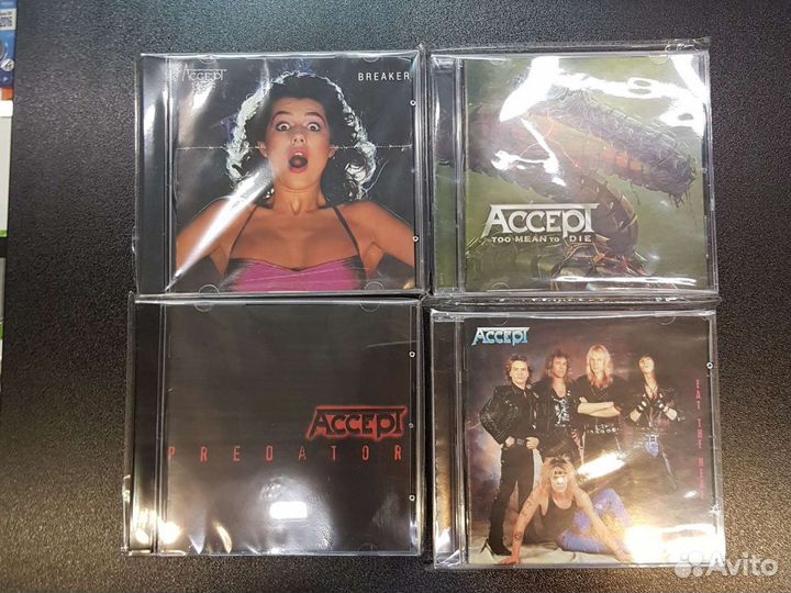 Cd компакт диски музыка Accept