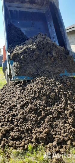 Земля растительная, чернозём, навоз, почва, грунт