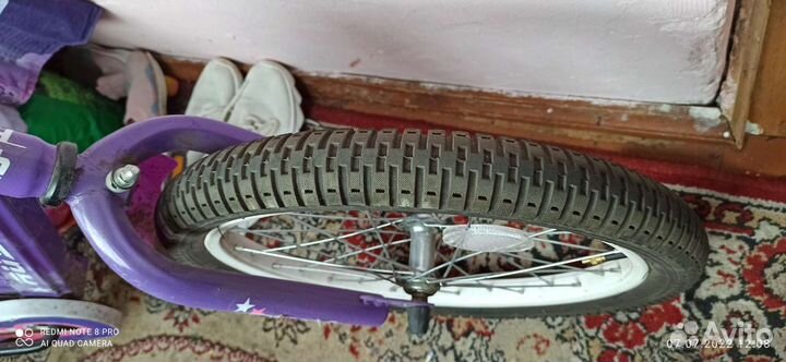 Детский велосипед бу колесо 18