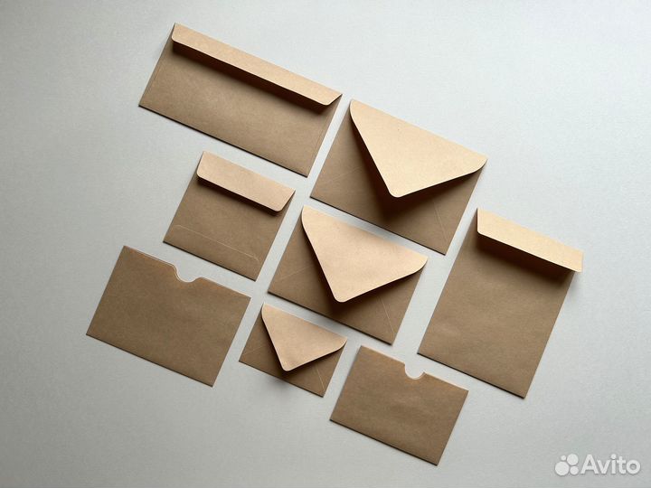 Конверты Крафт оптом от 1000шт