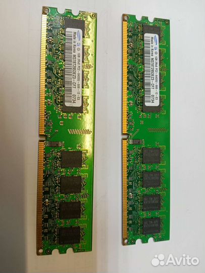 Оперативная память DDR2. Samsung