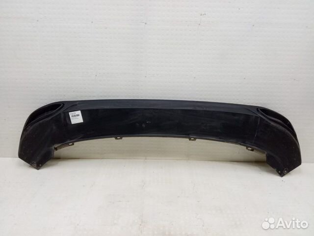 Накладка бампера задняя Volkswagen Polo MK6 2020