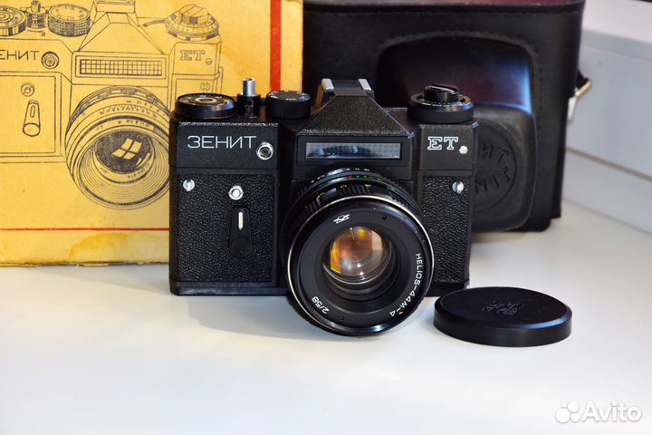 Зенит ет Зеркальный пленочный фотоаппарат СССР