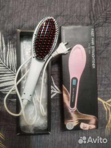 Расчёска-выпрямитель Fast Hair Straightener