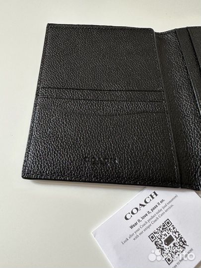 Обложка для паспорта Coach оригинал