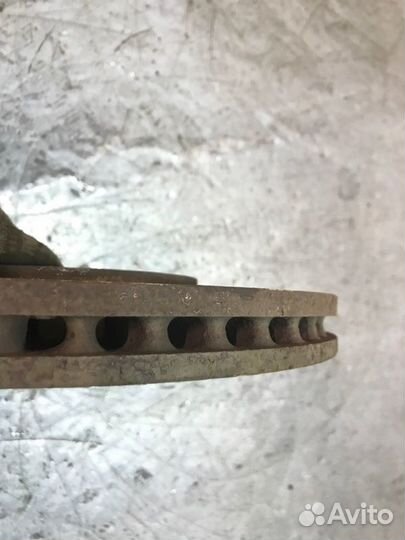 Тормозной диск передний Citroen C4 хетчбек EP6