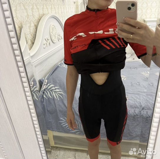 Стартовый костюм для триатлона/ велокомбинезон