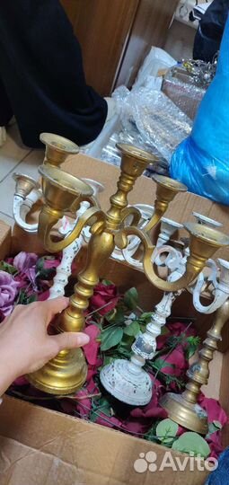 Подсвечник канделябр