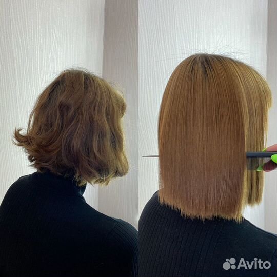 Реконструкция, Выпрямление волос