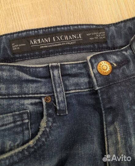 Джинсы Armani Exchange 25 размер