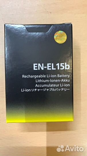 Аккумлятор nikon EN-EL15B
