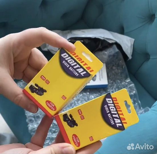 Видеосвет плюс аккумуляторы к нему