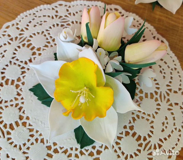 Резинки для волос ручной работы 