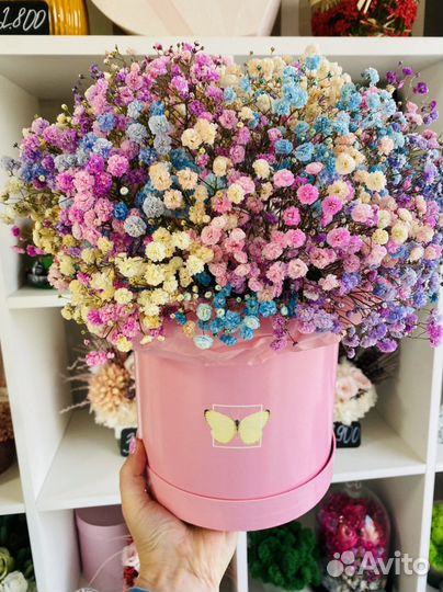 Гипсофила, букеты, Розы, цветы с доставкой