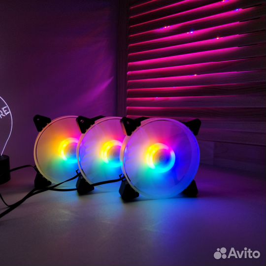 Вентилятор для корпуса пк 120мм frgb