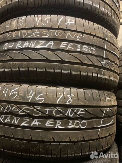 Bridgestone Turanza ER300 245/45 R18