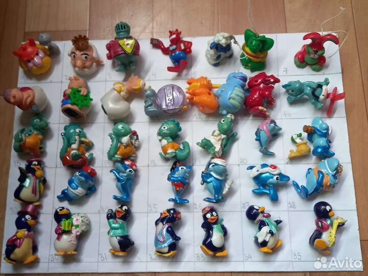 Киндер-сюрприз, Fererro, 90 гг