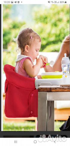 Стульчик для кормления подвесной