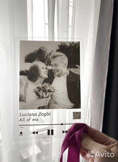 Трек-пластинка, живое фото