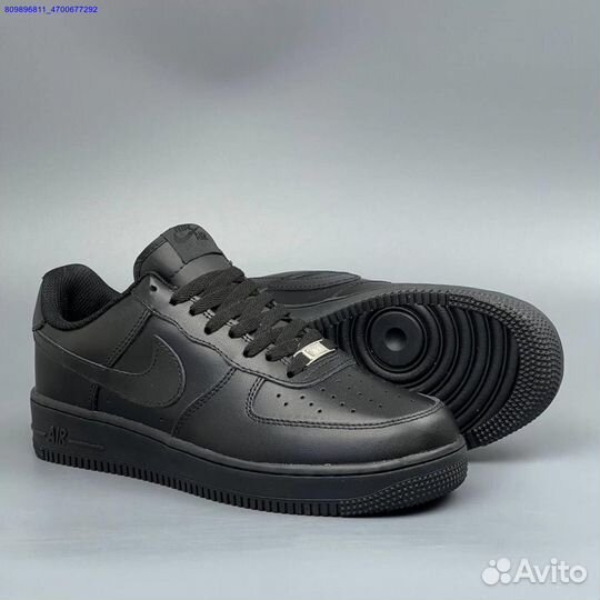 Nike Air Force 1 Black (Арт.69084)