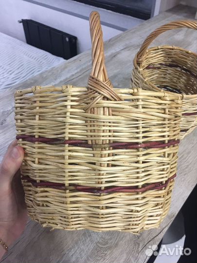 Корзины плетеные