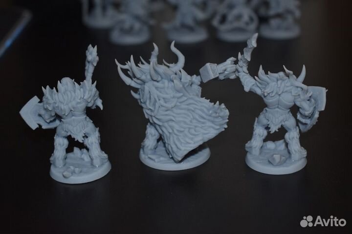 Орки, DnD премиальные миниатюры, Pathfinder