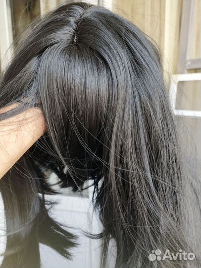 Парик чёрный женский каре