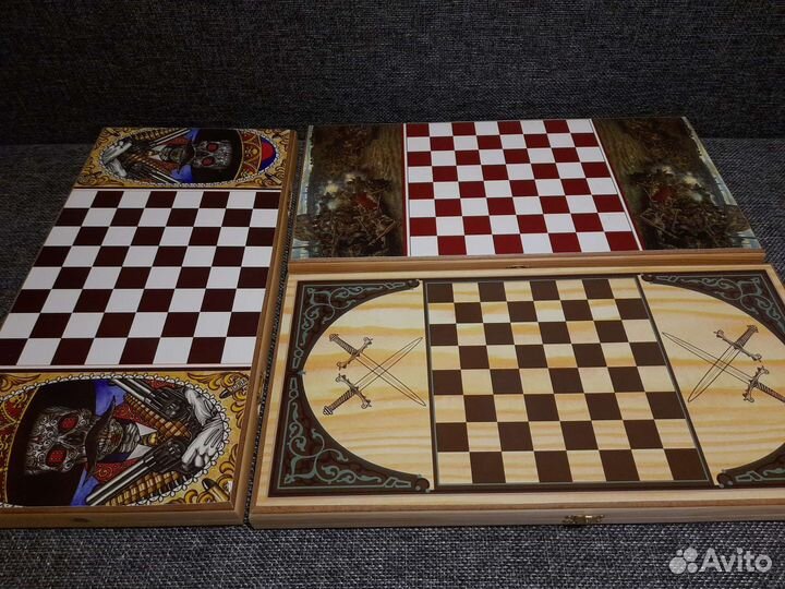 Нарды, Размер 50х50 средние